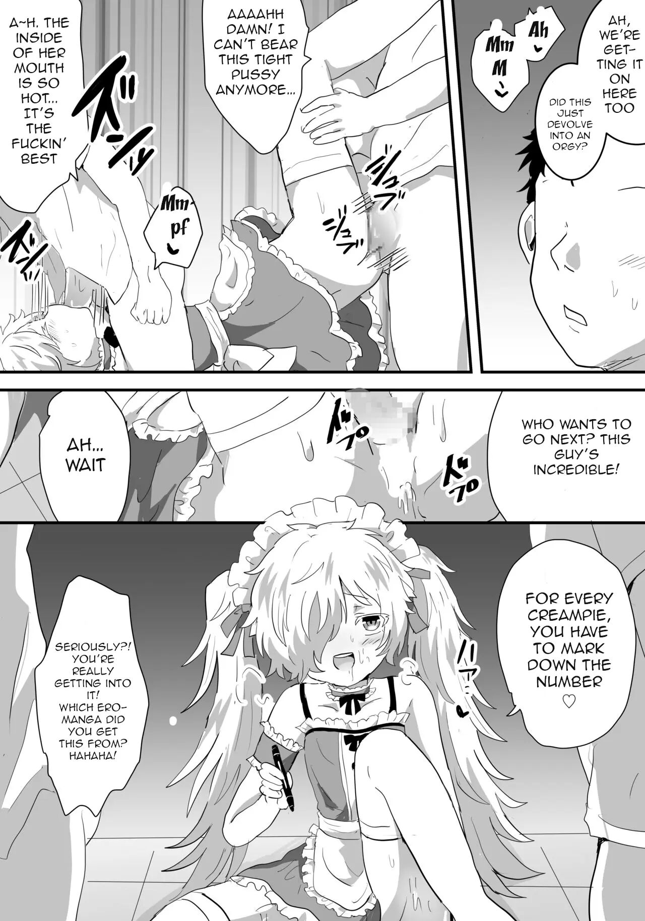Feminized Crossdressing Maids That Became Everyone's Cumdumps [yaoi] Chapter 1000 Page 13